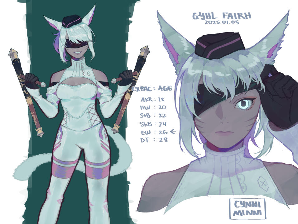 2025.01.05 - FFXIV OC - Gyhl Fairh